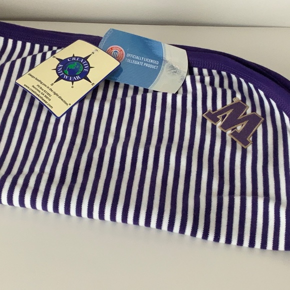W Striped Baby Blanket. NWT. - Picture 1 of 2